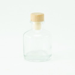 Geurflesje 50ml met houten...