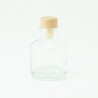 diffuseur de parfum 50ml avec bouchon en bois – transparent