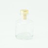 diffuseur de parfum 50ml avec bouchon en or – transparent