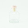 diffuseur de parfum 50ml avec bouchon en rose gold – transparent