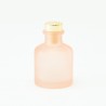 Geurflesje 50ml met gouden schroefdop - frosted blush