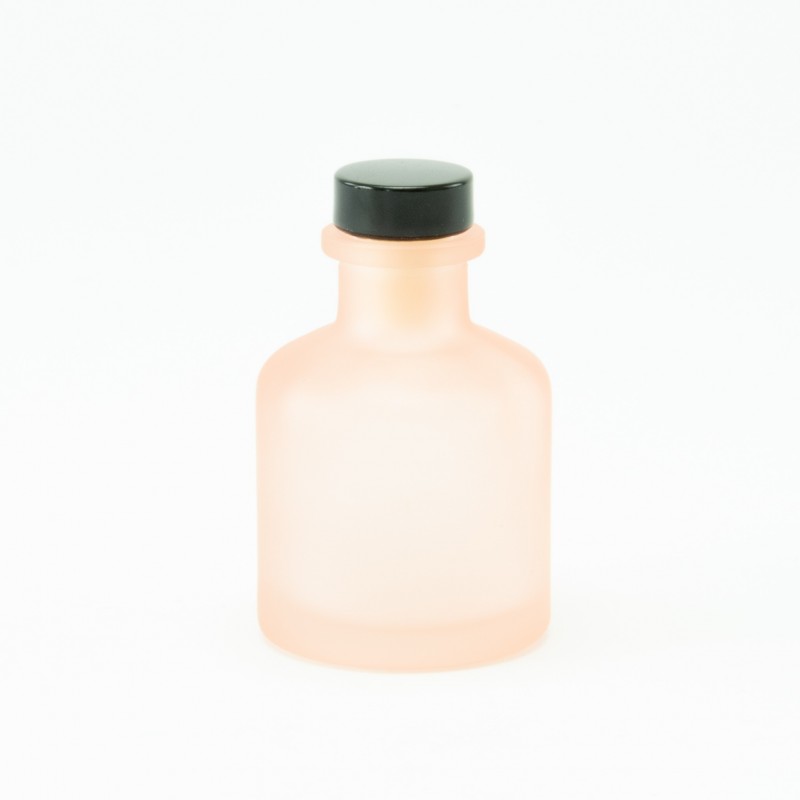 diffuseur de parfum 50ml avec bouchon en noir – blush effet givré