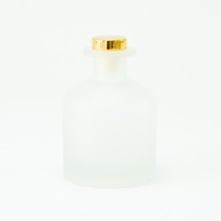 Geurfles 250ml met gouden...