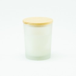 Geurkaarsje met houten...