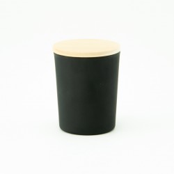 Geurkaarsje met houten...