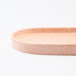 Terrazzo plateau ovale...