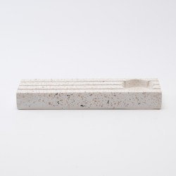 Terrazzo porte message - blanc