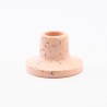 Terrazzo dinnerkaars houder - blush
