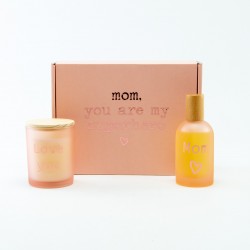 Luxegiftbox geurkaars &...