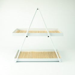 Etagère métal rectangle 2...