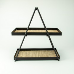 Etagère métal rectangle 2...