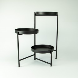 Etagère 3 niveaux - noir