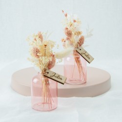 glazen vaasje - blush
