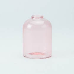 glazen vaasje - blush