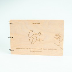 Gastenboek hout