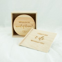 Houten kistje met...