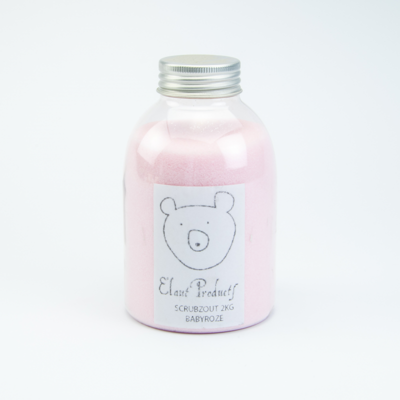 Scrubzout 2 kg - roze
