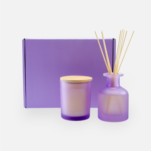 Luxegiftbox geurkaars &...