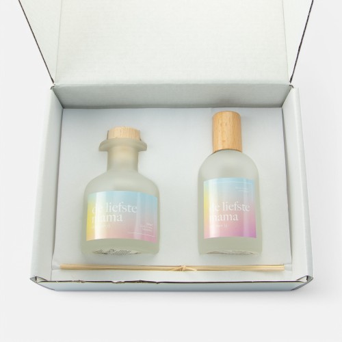 Luxegiftbox diffuser & roomspray gevuld - omdat je het verdient