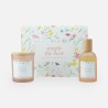 gepersonaliseerde luxegiftbox geurkaars & roomspray gevuld - simply the best