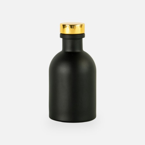 Luxe flesje zwart met...