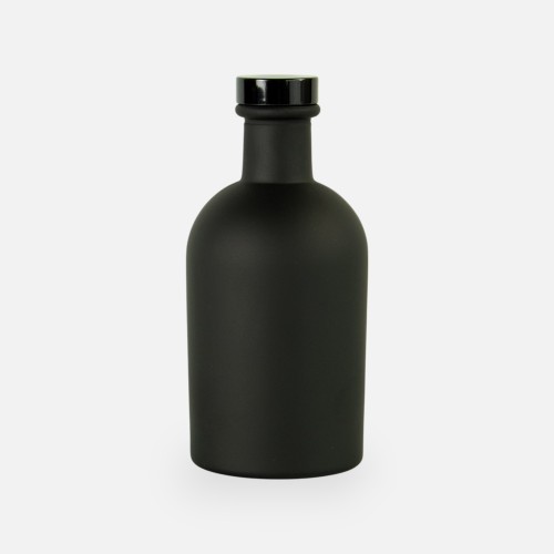 Luxe fles zwart met zwarte...