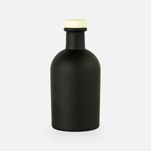 Luxe fles zwart met naturel...