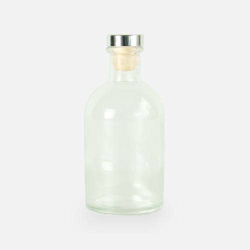Luxe fles transparant met...
