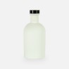 Luxe fles wit met zwarte dop - 250 ml