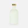 Luxe fles wit met gouden dop - 250 ml