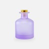 Geurfles 250ml met gouden dop - frosted lila