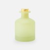 Geurfles 250ml met gouden dop - frosted zijdegroen