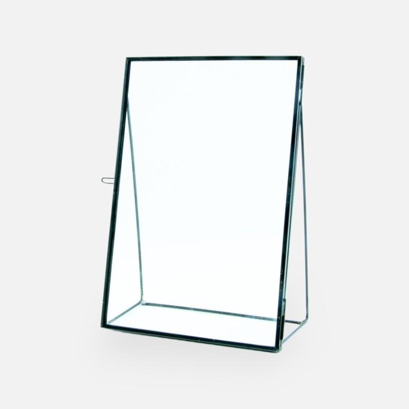 Fotokader glas staand zwart