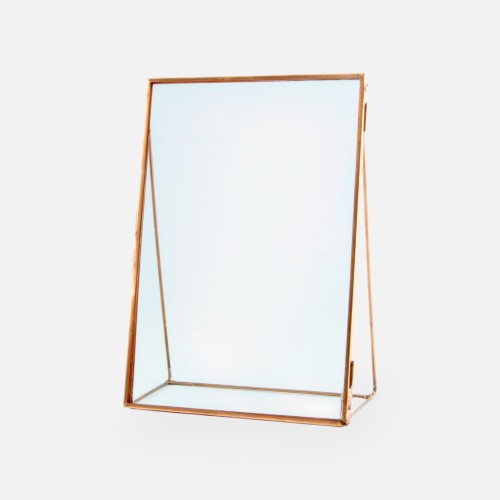 Fotokader glas staand rosé...