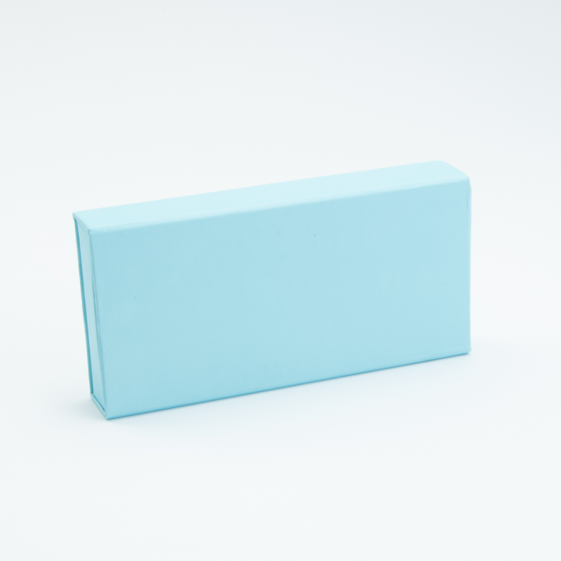 Hard kartonnen schuifdoosje - blauw