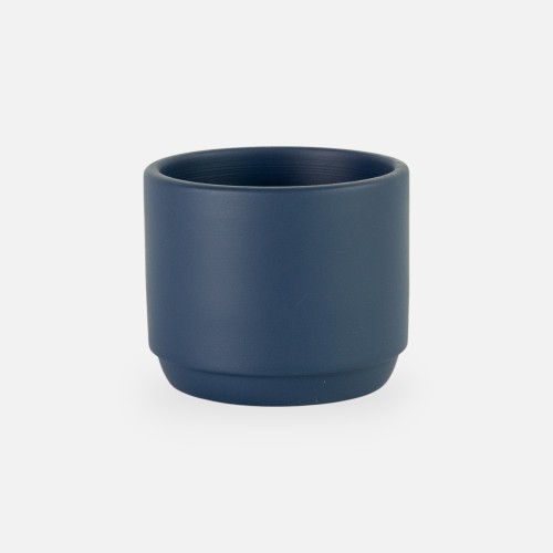 Bloempotje marineblauw