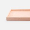 Terrazzo dienblad rechthoek - blush