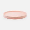 Terrazzo dienblad rond - blush