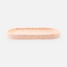 Terrazzo dienblad ovaal small - blush