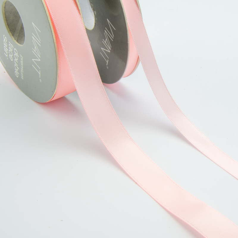 Premium DF satin 25m x 10mm: 10 rose