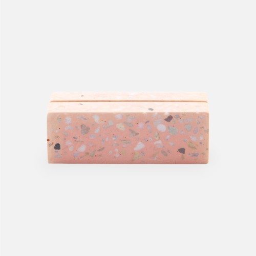 Terrazzo fotohouder - blush