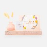 Terrazzo memory houder - blush