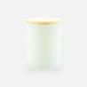 Bougie parfumée blanc avec couvercle bois - small