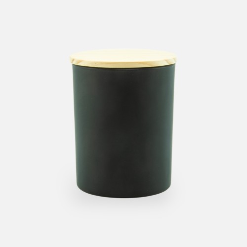 Luxe geurkaars zwart met...
