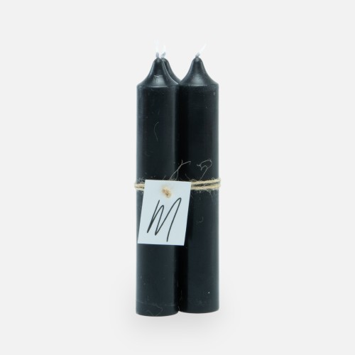 Bougie de dîner noir