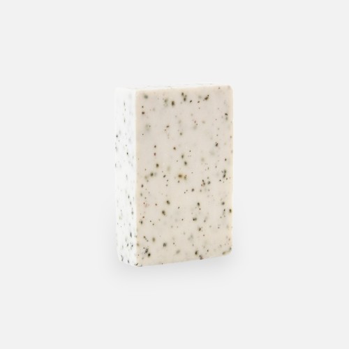 Zeepje 100g wit gespikkeld
