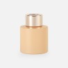 Parfumflesje cylinder 50 ml blush met rose gold schroefdop
