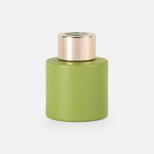 Parfumflesje zijdegroen met...