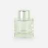 Parfumflesje cylinder met zilveren schroefdop - 50 ml