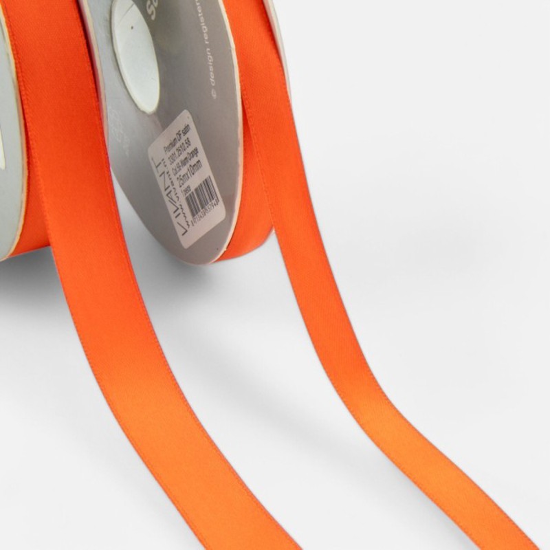 Premium DF satin 25m x 16mm: 58 orange